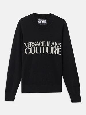 Sweter Versace Jeans Couture czarny