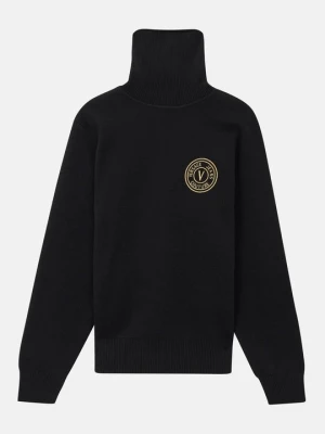 Sweter Versace Jeans Couture czarny