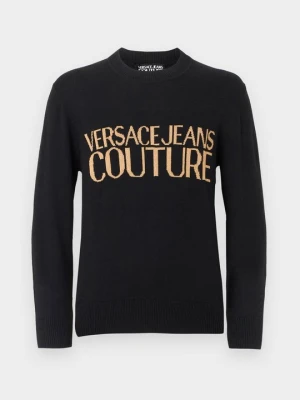 Sweter Versace Jeans Couture czarny