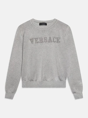 Sweter Versace srebrny