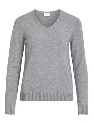 Sweter Vila szary melanż