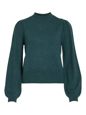 Sweter Vila ciemnozielony
