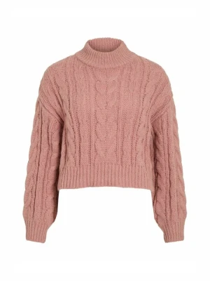 Sweter Vila jasnoróżowy
