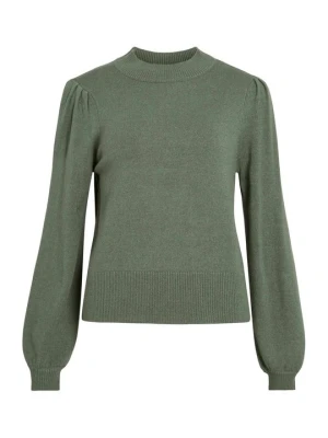 Sweter Vila zielony melanż