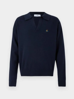 Sweter Vivienne Westwood granatowy