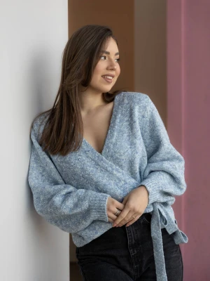 Sweter Vonnie Blue Melange LAURELLA