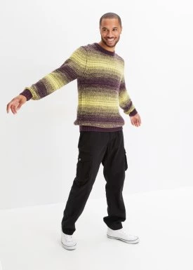 Sweter w cieniowanym kolorze bonprix