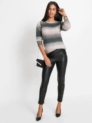 Sweter w cieniowanym kolorze bonprix