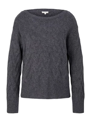 Tom Tailor Sweter w kolorze antracytowym rozmiar: XL