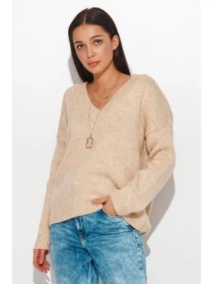 numinou Sweter w kolorze beżowym rozmiar: onesize