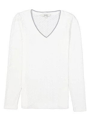 Garcia Sweter w kolorze białym rozmiar: L