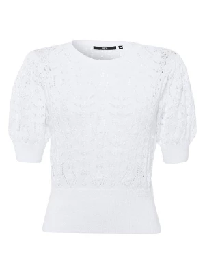 Zero Sweter w kolorze białym rozmiar: 44