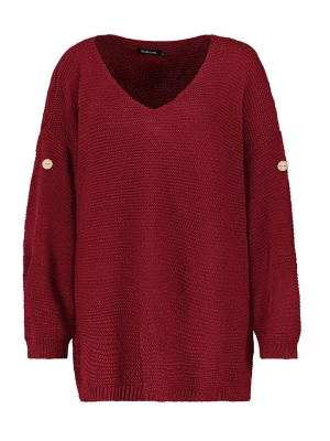 Sublevel Sweter w kolorze bordowym rozmiar: L/XL