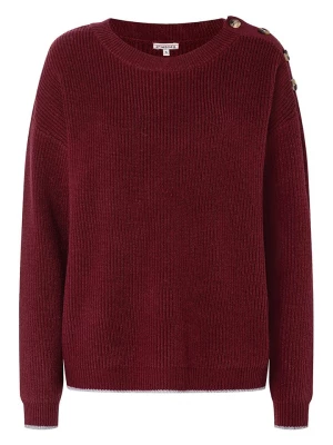 Timezone Sweter w kolorze bordowym rozmiar: XXL
