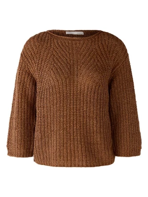 Oui Sweter w kolorze brązowym rozmiar: 44