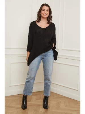 Curvy Lady Sweter w kolorze czarnym rozmiar: 48/50