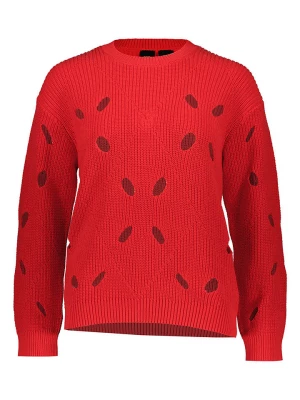 Pinko Sweter w kolorze czerwonym rozmiar: L