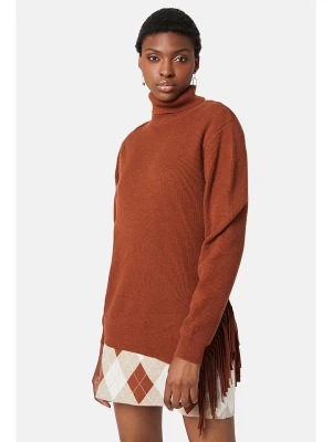 Rodier Sweter w kolorze jasnobrązowym rozmiar: L