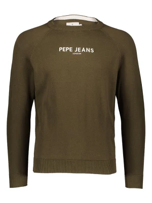 Pepe Jeans Sweter w kolorze khaki rozmiar: XXL