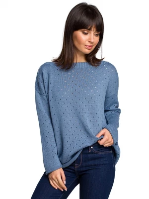 Be Wear Sweter w kolorze niebieskim rozmiar: onesize