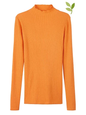 Hessnatur Sweter w kolorze pomarańczowym rozmiar: 40