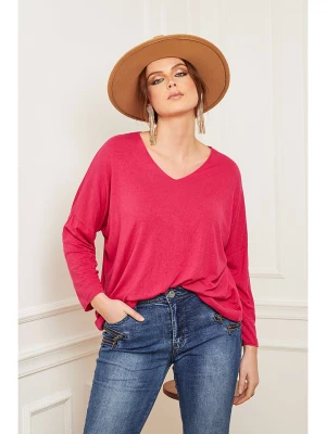Plus Size Company Sweter w kolorze różowym rozmiar: 36