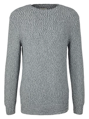 Tom Tailor Sweter w kolorze szaroniebieskim rozmiar: L