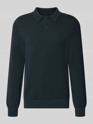Sweter w kroju regular fit z czystej bawełny Marc O'Polo Granatowy