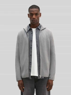 Sweter w kroju regular fit z czystej bawełny Marc O'Polo Średnioszary
