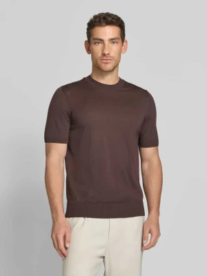 sweter w kroju regular fit z czystej żywej wełny model 'UMAURO' Boss