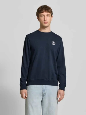 Sweter w kroju regular fit z naszywanym logo model 'Kane' Blend