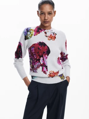 Sweter w kwiaty M. Christian Lacroix Desigual