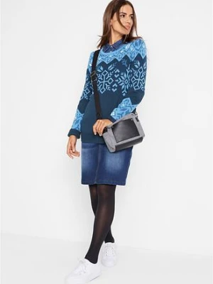 Zdjęcie produktu Sweter w norweski wzór bonprix