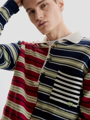 Sweter w paski Desigual