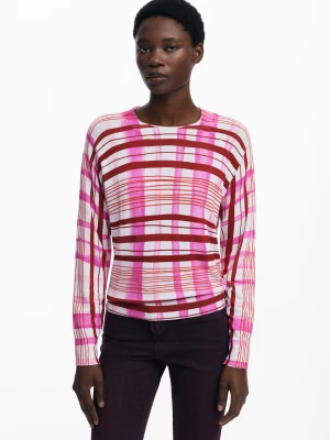 Sweter w paski mikado Desigual