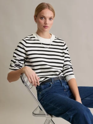 Sweter w regularne paski Marc O'Polo