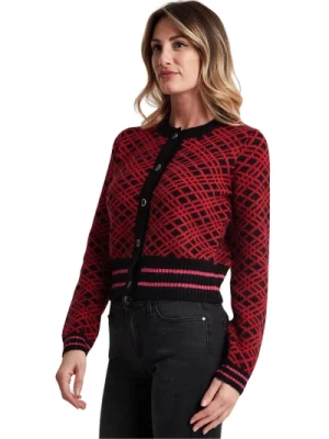 Sweter w stylu Ansonica z wzorem Jacquard Pinko