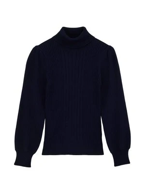 Sweter WE Fashion granatowy melanż