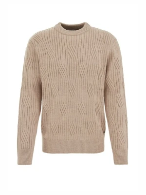 Sweter WE Fashion beżowy