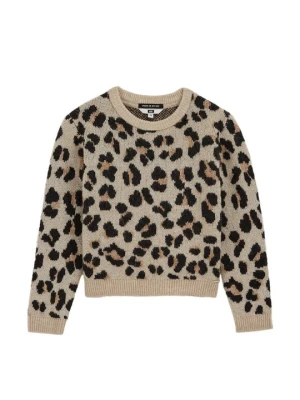 Sweter WE Fashion brązowy