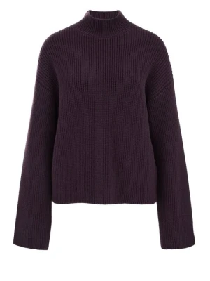Sweter WE Fashion fioletowy