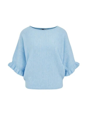 Sweter WE Fashion jasnoniebieski