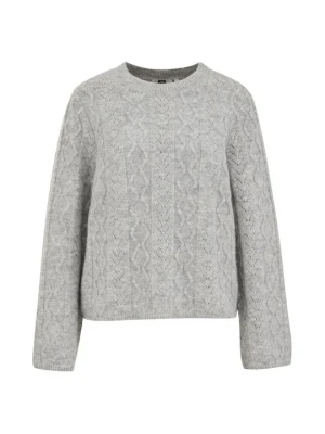 Sweter WE Fashion jasnoszary