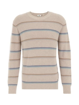 Sweter WE Fashion jasny brąz