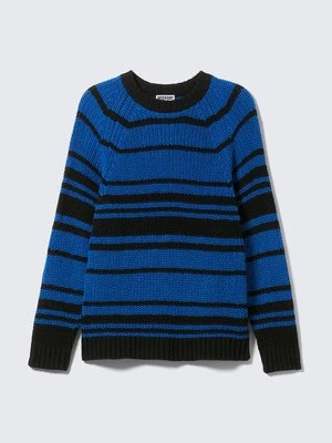 Sweter Weekday niebieski