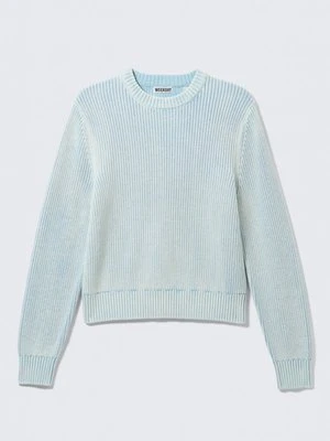 Sweter Weekday jasnoniebieski