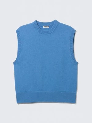 Sweter Weekday niebieski