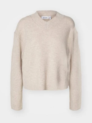 Sweter Weekday beżowy