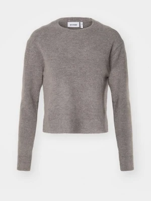 Sweter Weekday brązowy