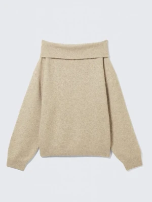 Sweter Weekday szary